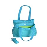 Only Bag in Turquoise with Lime Accents by Baggallini