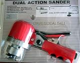 6" DUAL ACTION RED SANDER - AIR TOOLS