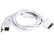 Audio and Sync Cable for iPhone / iPod(Apple Dock Connector to USB / 3.5mm Au...