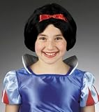 Kid Snow White Black Girls Disney Halloween Costume Wig