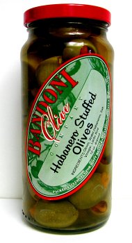 Habanero Stuffed Olives 10 oz by Misty Meadows