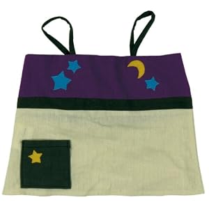 Little Hippie - Moon & Stars Natural Youth Top - 9-12 months