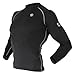 Coovy Sports Rash Guard Swim Shirt Skin Base Layer Heat Long Sleeve UPF 50+