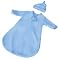 Luxe Dreamsie Sleeper and Sleep Cap Set- Blue