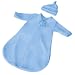 Luxe Dreamsie Sleeper and Sleep Cap Set- Blue