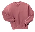 District Threads Pigment-Dyed Crewneck Sweatshirt (DT102) Available in 7 Colors
