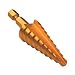 Search : Neiko Titanium Step Drill Bit; 1/4" Hex Q/C Shank; 12 Steps; 3/16" - 7/8"