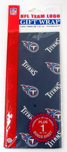 NFL Tennessee Titans Wrapping Paper