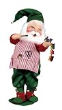 Annalee 13-Inch Workshop Santa