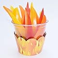 Fire Truck Flame Theme Cupcake Wrappers, Blaze, Confetti Couture Party Supplies, 36 Wraps