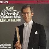 Mozart: Symphonies 31  Paris  & 34, John Eliot Gardiner