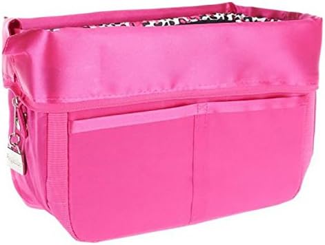 Pursfection EXPANDABLE Purse Organizer - Pink/Leopard