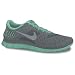 NIKE(ナイキ) ランニングシューズ レディーススニーカー フリー4.0 V2 グレー/グリーン 2012