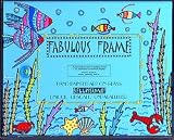 Angel Fish Design - Hand Painted - Frame - 8x10 - Rectangle Photo Opening