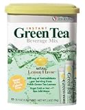 Lemon Flavor Sugar Free Instant Green Tea Beverage Mix