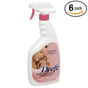 Dreft Stain Remover, 22-Ounce Bottle (Pack of 6)