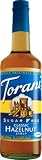 Torani Syrup, Sugar Free, Classic Hazelnut, 33.81-Ounce (Pack of 3)
