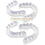 Custom Tooth teeth Whitening Trays (2 sets for One mouth) and Whitening Gel for 60 Applications.