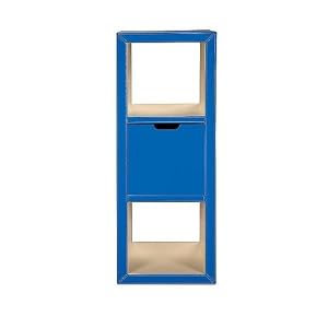 Kids 3-Tier 1-Drawer Shelving-Blueberry
