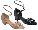 1426 Ladies' Latin Practice Sandal with a 1.5" Block Heel