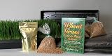CocoTek Hydroponic Organic Wheatgrass Growing Kit - Grow Wheat Grass without Dirt / Soil