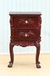 Dollhouse Miniature Hand Carved Mahogany Night Stand