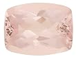 9x7mm Cushion Cut Morganite Loose Gemstone