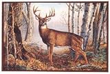 Whitetail (Buck) Wildlife Rug
