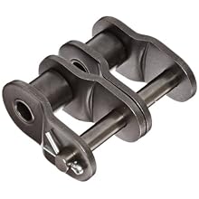 Morse 60-2 O/L Standard Roller Chain Link, ANSI 60-2, 2 Strands, Steel, 3/4" Pitch, 0.468" Roller Diamter, 1/2" Roller Width, 190000lbs Average Tensile Strength