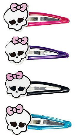 4 Monster High Hair Clips Party Favors