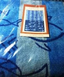 Sonoma OutdoorsTM Supersoft Velour 34" X 64" Large Beach Towel 100% Luxurious Turkish Cotton Fish Pattern