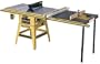 Powermatic 1791271K Model 64 Artisan 10-Inch Left Tilt 1-1/2 Horsepower Contractor Saw with 50-Inch Accu-Fence, Router Lift, 2 Cast Iron Extension Wings, Table Board, and Legs, 115/230-Volt 1 Phase
