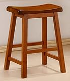 Madisonville Oak Wood Counter Stool (Set of 2)