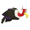 Plush Vulture Hat
