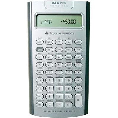 Texas Instruments BA II Plus Professional Financial Calculator