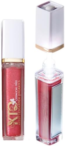 Kelly Teegarden Organics Lip Gloss, Cack Strawberry Pink, 9 ML