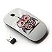 KOOLmouse [ Optical 2.4G Wireless Mouse ] [ Owl Pink Eyes Colorful Disco Bird Drawing ]