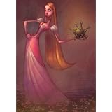 Frog Princess By Adam Ford - 10" X 14" Canvas Print ~ foveditions