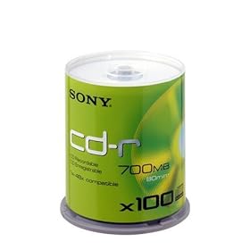 CDR 80min/700MB CD-R spindle 100