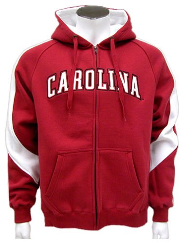 Buy South Carolina Gamecocks Mens Varsity Full Zip Fleece Hoodie by Colosseum Athletics