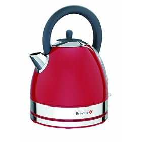 Breville VKJ333 Red Stainless Steel Traditional Kettle