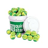 "Quick Start 78" - 36 Green Transition Tennis Balls w/Bucket.