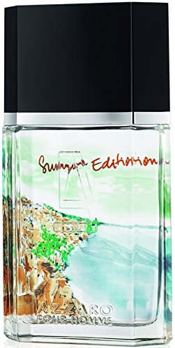 AZZARO Pour Homme Summer Eau De Toilette Spray, 3.4 Fluid Ounce