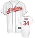 Kerry Wood Youth Jersey: 2009 Majestic Home White Replica #34 Cleveland Indians Jersey - X-Large (18-20)