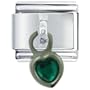 Dangle May Heart Italian Charm Bracelet