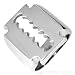 Urban Male Men's Solid Stainless Steel Razor Ring