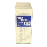 2-Sided Time Cards - 500 ct.