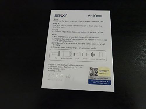 Seego Vhit Vast DUAL COIL