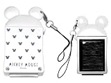 Disney ディズニー ミッキー マルチ ソーラー チャージャーホワイト ストラップタイプ エコ 携帯用 充電器 スマートフォン iPhone iPod 対応 数量限定商品 白 エコ商品