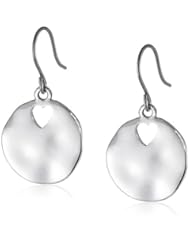 Kensie Silver-Plated Coin Drop Earrings